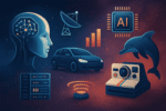 Top Tech News Today - April 25: A digital illustration presenting futuristic technology themes including artificial intelligence, space exploration, and modern gadgets on a sleek, sci-fi-inspired background.