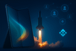 EasyTechDigest Top Tech News Today featured image showing foldable phone, rocket launch, and blockchain network on futuristic background